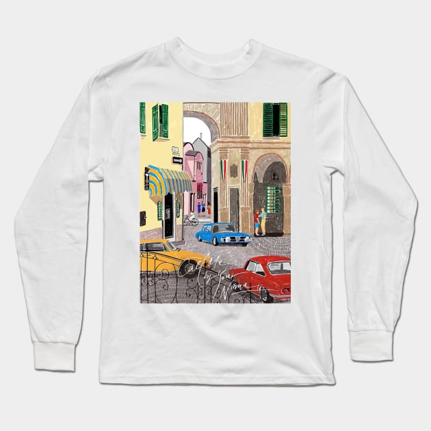 Call me by your name - Crema Long Sleeve T-Shirt by notalizard